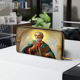 Catholight  Saint Peter’s Legacy Leather Wallet Purse