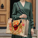 Catholight Borsa in Pelle Sacro Cuore di Grazia