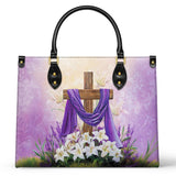 Borsa in pelle Faithful Bloom Catholight