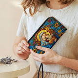 Catholight Blessed Embrace Leather Wallet Purse