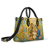 Catholight Holy Family in Divine Grace Leather Bag
