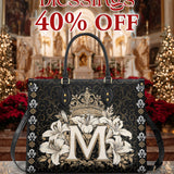 Catholight  The Divine Monogram Leather Bag