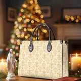 Catholight  The Ave Maria Pattern Leather Bag