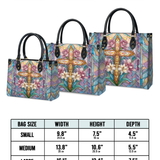 Catholight Floral Cross Radiance Leather Bag