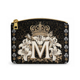 Catholight The Divine Monogram Leather Rosary Pouch