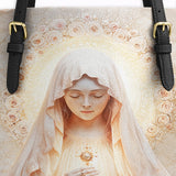 Catholight Eucharistic Grace Leather Tote Bag