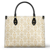 Catholight Borsa in pelle con motivo Ave Maria