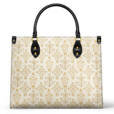 Catholight Borsa in pelle con motivo Ave Maria