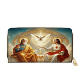 Catholight  Trinity Divine The Holy Grace - Leather Wallet Purse