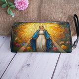Catholight Immaculate Light - Leather Wallet Purse