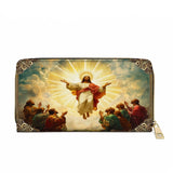 Catholight  The Glorious Ascension Leather Wallet Purse