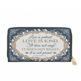 Portafoglio in pelle Corinthian Elegance Catholight