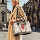 Catholight  Immaculate Heart of Mary Elegance Leather Bag