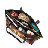 Catholight Radiance of the Cross Leather Tote Bag