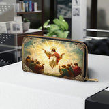 Catholight  The Glorious Ascension Leather Wallet Purse