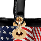 Catholight Our Lady Of America Lady Leather Bag