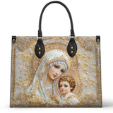 Borsa in pelle Catholight Grazia Celeste in Splendore Radioso