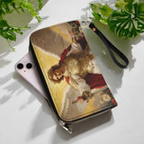 Catholight  Guardian of Light Leather Wallet Purse