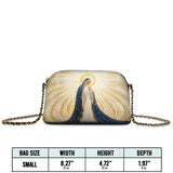 Catholight Our Lady’s Eternal Glow Leather Crossbody Bag
