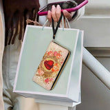 Catholight Portafoglio in Pelle Sacro Cuore di Grazia