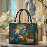 Catholight Holy Nativity Leather Bag