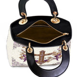 Catholight Faith & Florals Lady Leather Bag