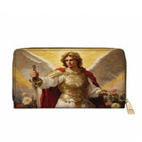 Catholight  Guardian of Light Leather Wallet Purse