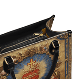 Borsa in pelle Catholight Sacro Cuore dell'Amore Divino