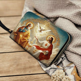 Catholight  Trinity Divine The Holy Grace - Leather Wallet Purse