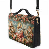 Catholight Halo Of Roses Bible Cover