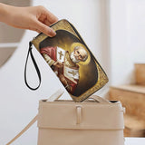 Catholight  Saint Nicholas: The Patron of Generosity - Leather Wallet Purse