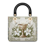 Catholight The Holy Eucharist Lady Leather Bag