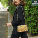 Catholight Wings of Serenity Leather Crossbody Bag