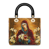 Catholight The Lily Of Purity Lady Leather Bag