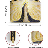 Catholight Our Lady’s Eternal Glow Leather Rosary Pouch