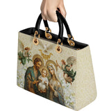 Catholight Holy Family Sacred Lady Leather Bag