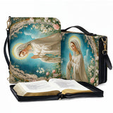 Catholight Lady Of Lourdes Bible Cover