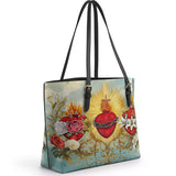 Catholight Trinity of Love Leather Tote Bag
