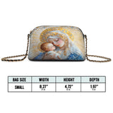 Catholight Divine Grace and Serenity Leather Crossbody Bag
