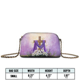 Catholight Faithful Bloom Leather Crossbody Bag