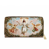 Portafoglio in pelle Catholight In Dio Ci Fidiamo