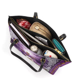 Catholight Eternal Hope  Leather Tote Bag