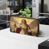 Catholight  Guardian of Light Leather Wallet Purse