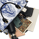 Catholight Sacred Serenity Virgin Mary Leather Bag