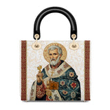 Catholight Saint Peter Reverence Lady Leather Bag