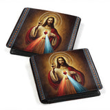 Catholight A Testament of Grace and Compassion Men's Wallet