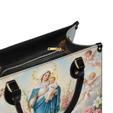 Catholight Our Lady Of Heavenly Peace Leather Bag