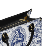 Catholight Sacred Serenity Virgin Mary Leather Bag
