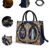 Catholight Holy Mother Devotional Leather Bag