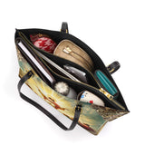 Catholight The Glorious Ascension Leather Tote Bag